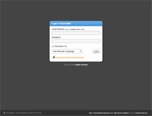 Tablet Screenshot of mail2.webmailaccess.net